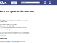 Tablet Screenshot of golfnews.pl